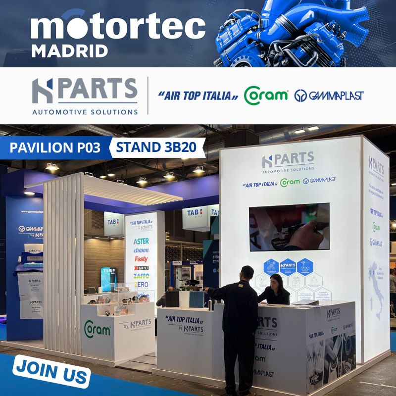 HPARTS al Motortec 2025 di Madrid!